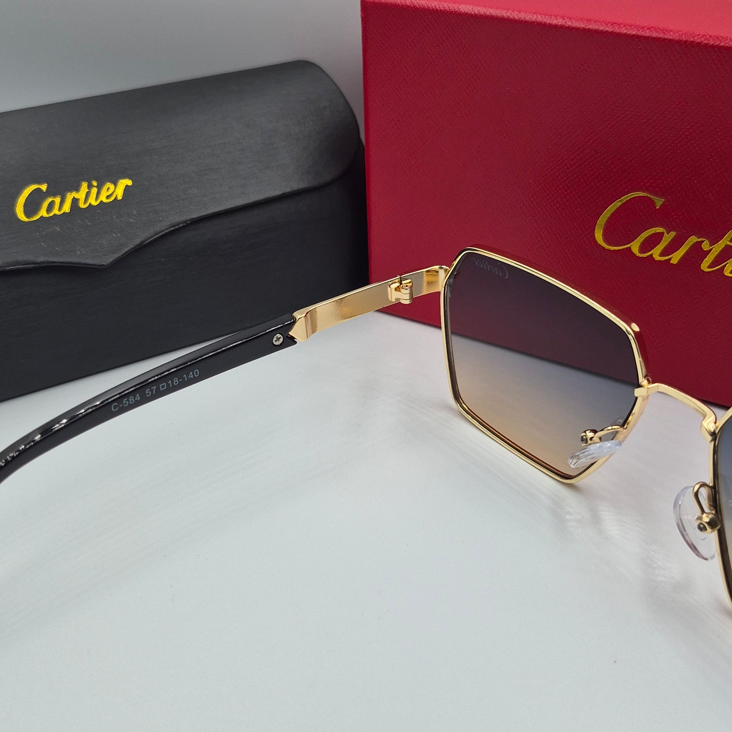 Solaires: CARTIER doré sunrise
