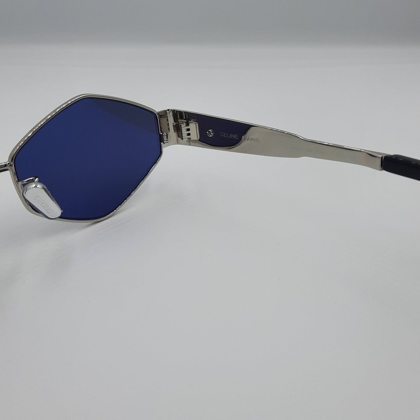 Solaires: CELINE Triomphe CL4S254 argent noir