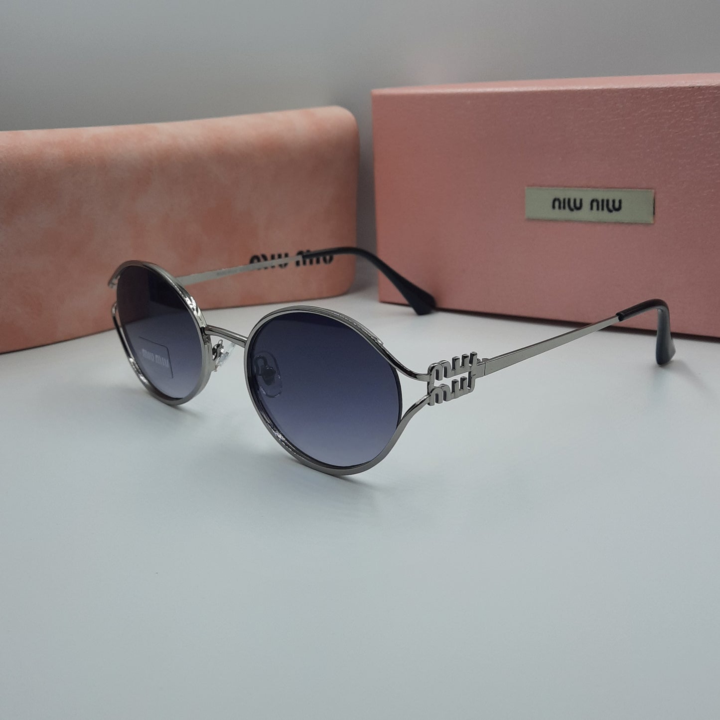 Solaires: MIUMIU argenté