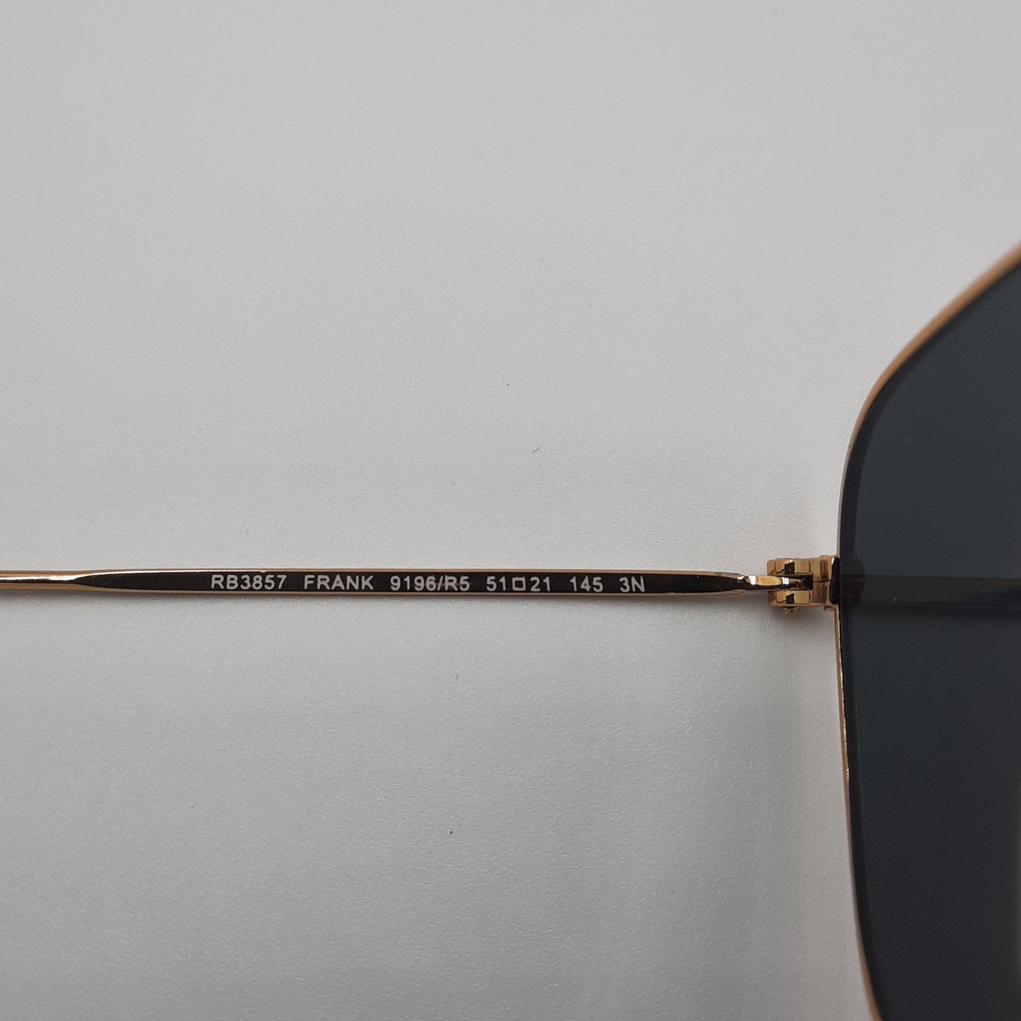 Solaires: RAYBAN  RB3857 Doré noir