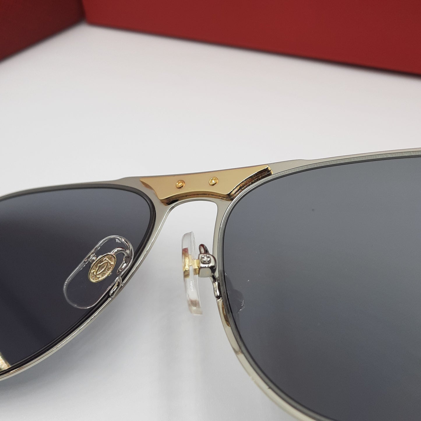 Solaires: CARTIER SANTOS CT0533S doré