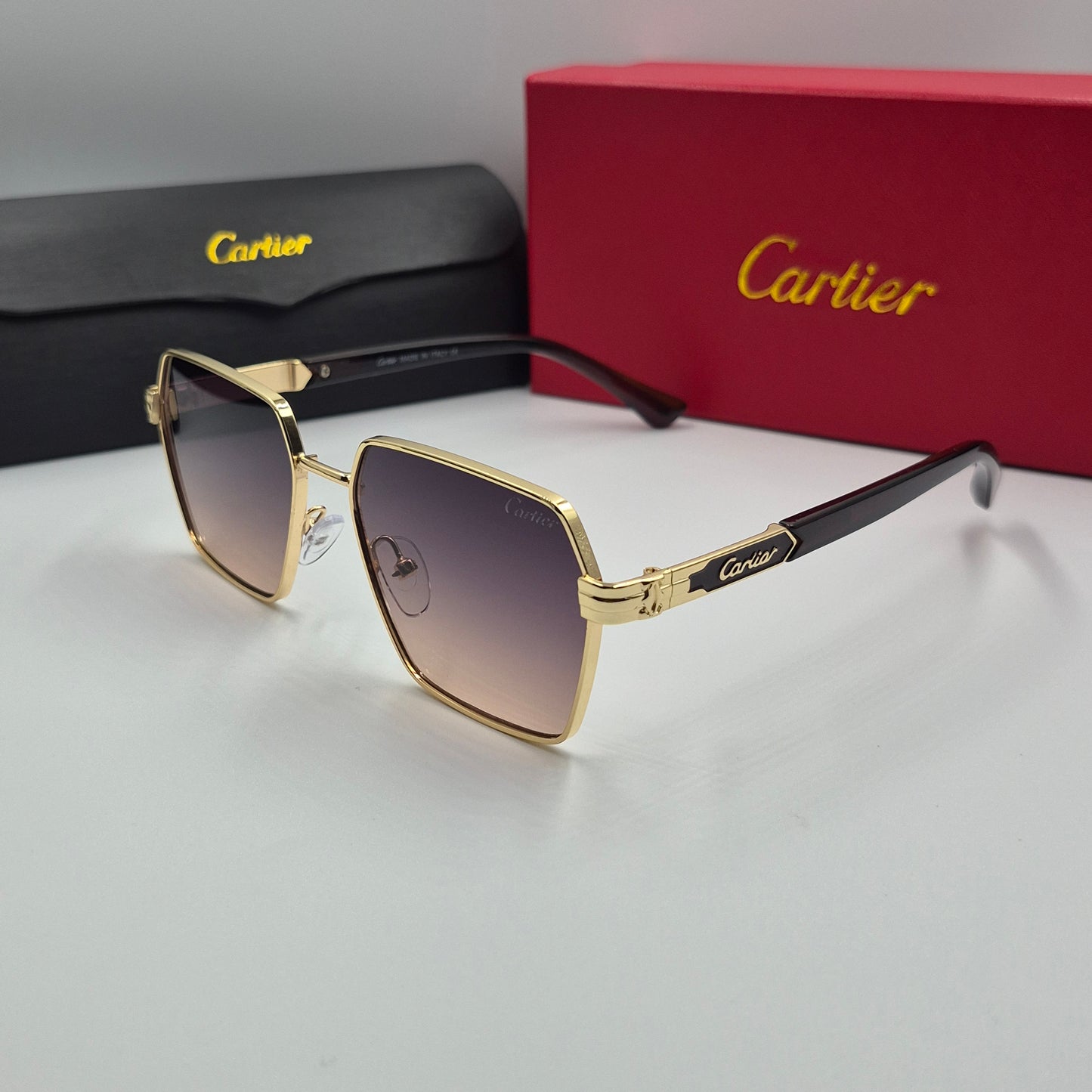 Solaires: CARTIER doré sunset