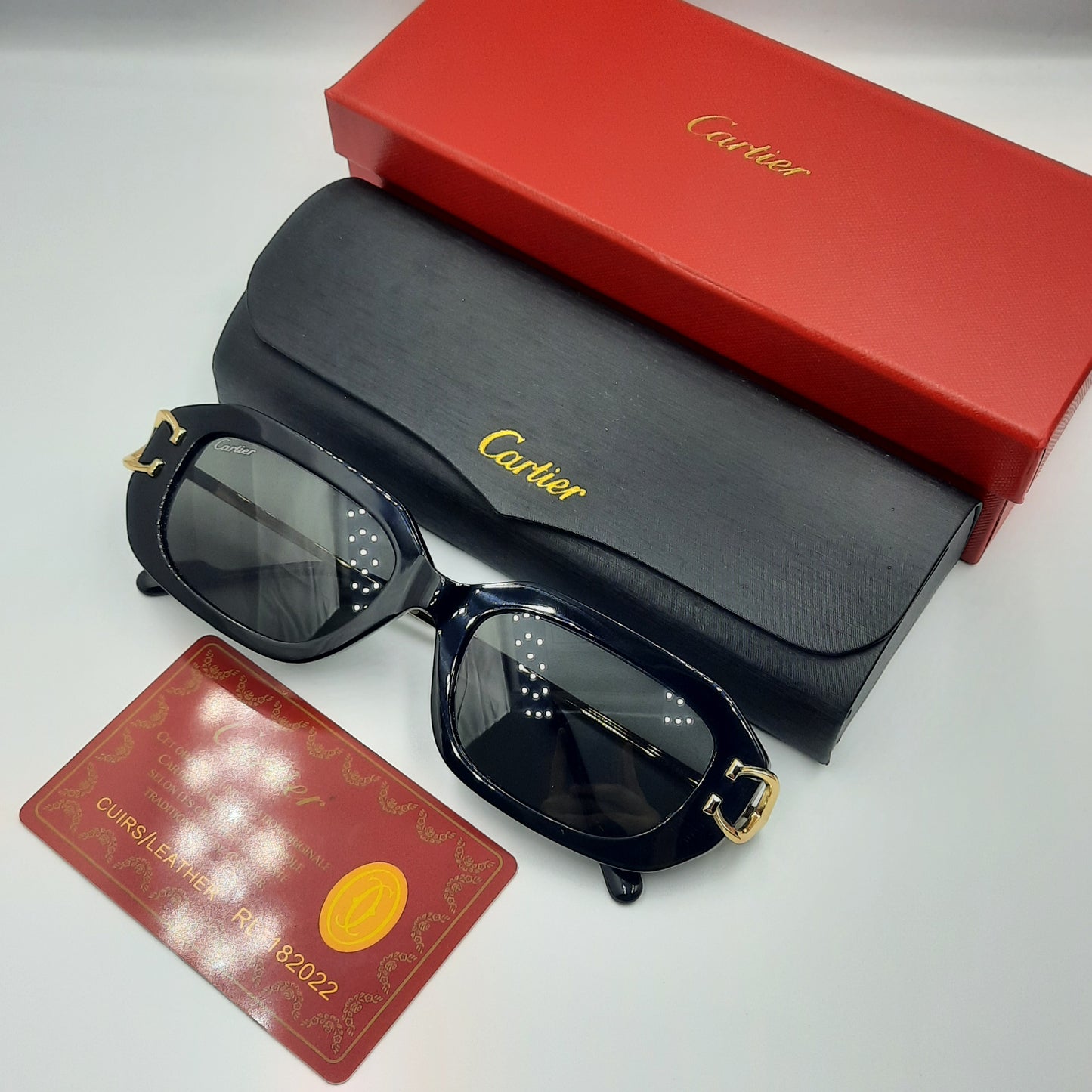 Solaires: CARTIER  CT0829S doré noir