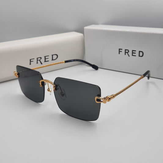 Solaires: FRED FG40023U doré noir