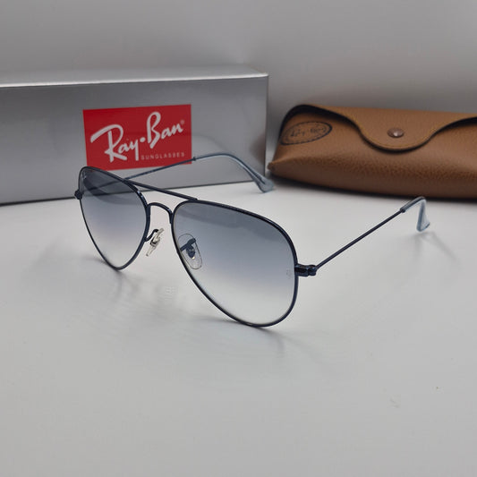 Solaires:  RAYBAN AVIATOR CLASSIC RB-3025 bleu
