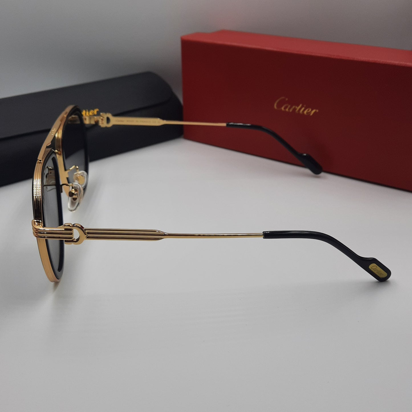 Solaires: CARTIER  CT0865S doré noir