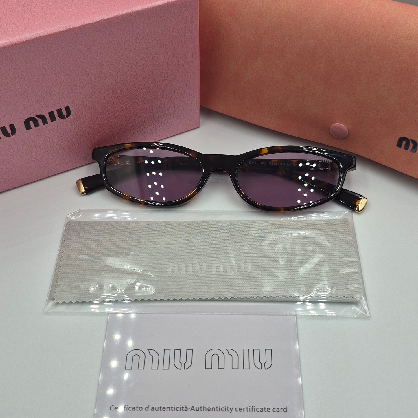 Solaires: MIUMIU SMU06S violet havane