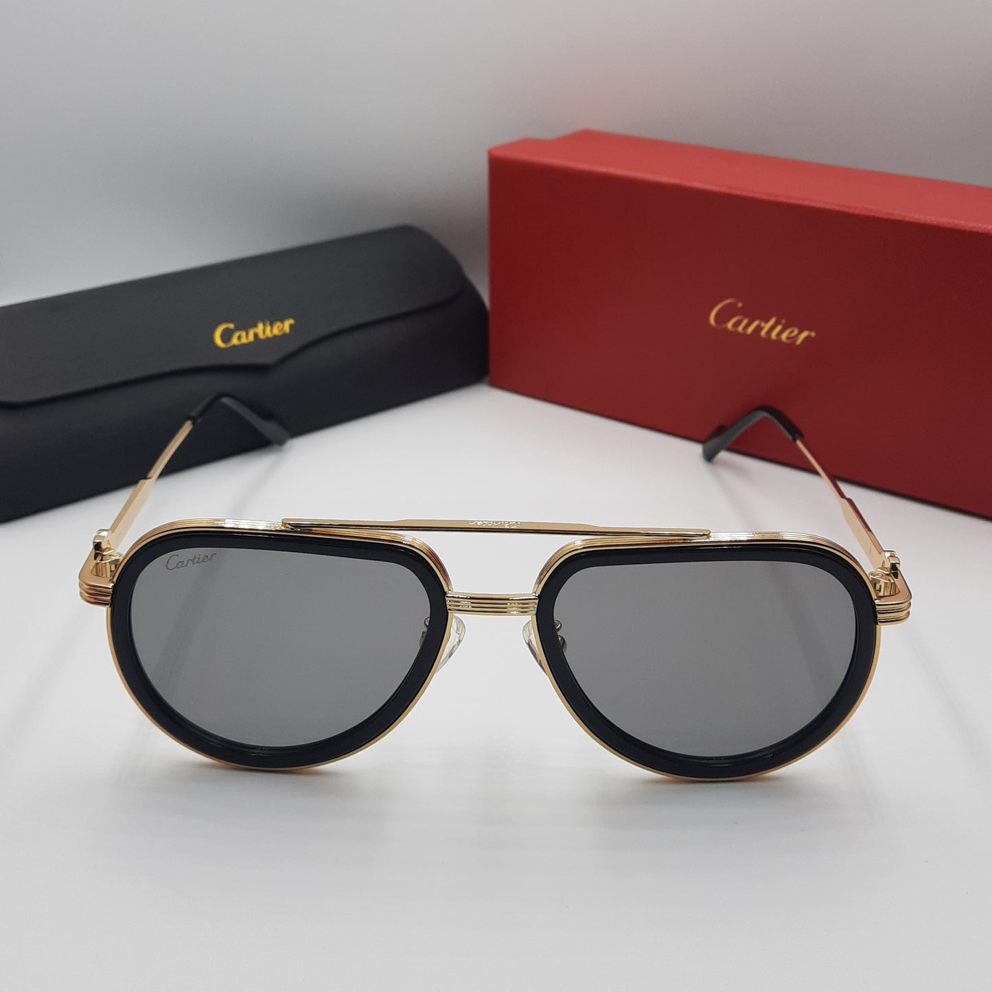 Solaires: CARTIER  CT0865S doré noir