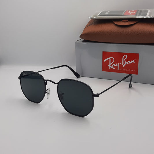 Solaires:  RAYBAN RB-3548 hexagonal noir