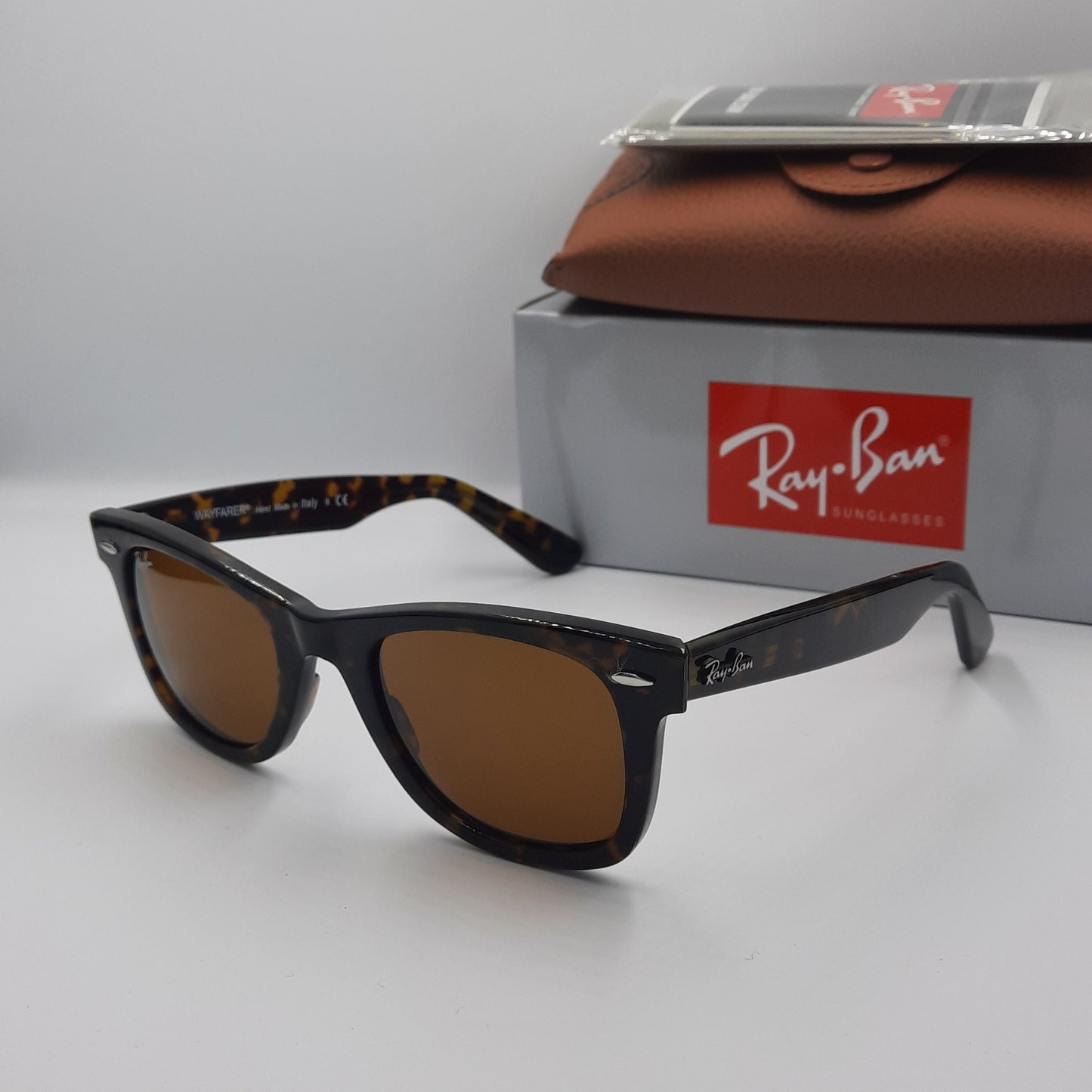 Solaires: RAYBAN Wayfarer Classic RB2140 Marron LEOPARD