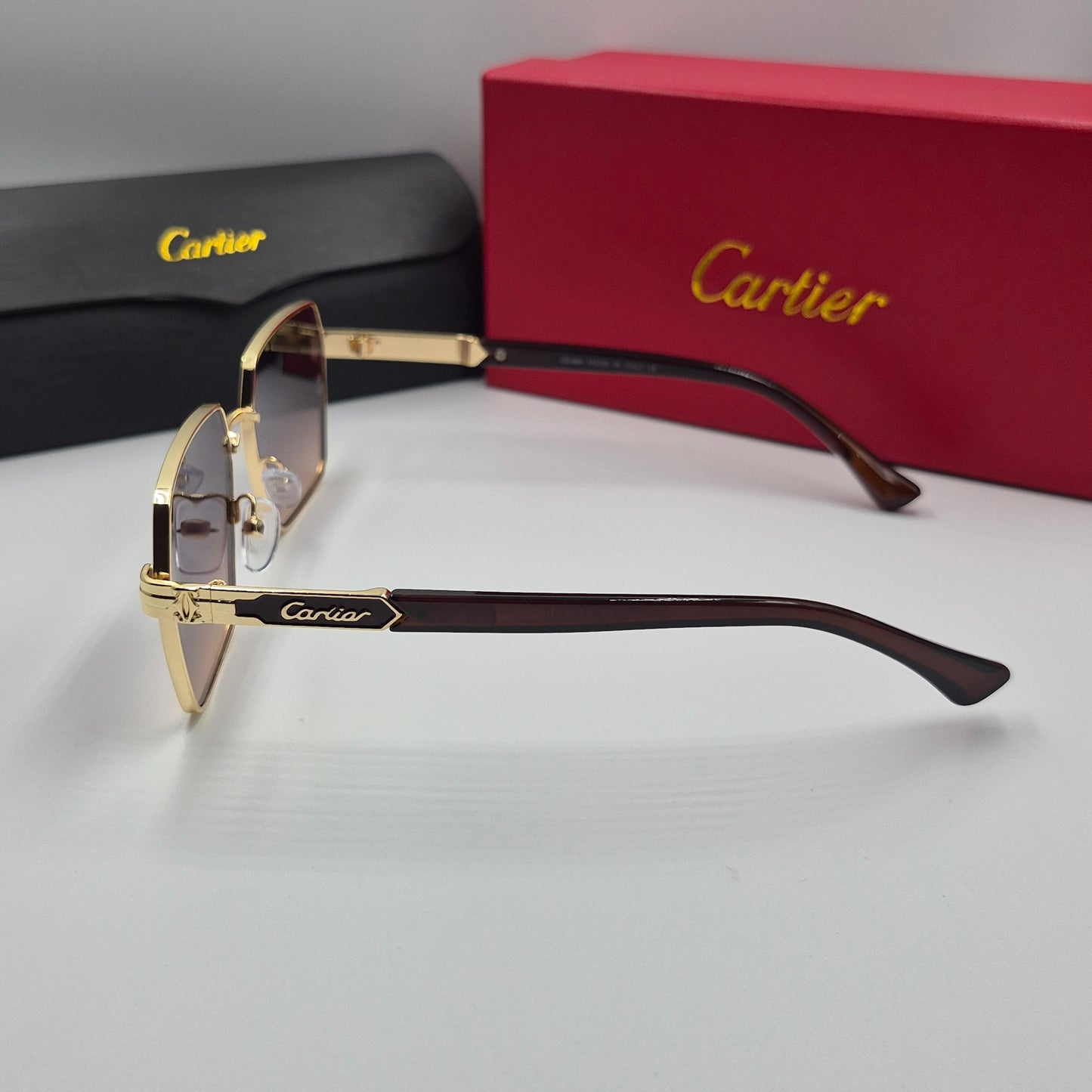 Solaires: CARTIER doré sunset