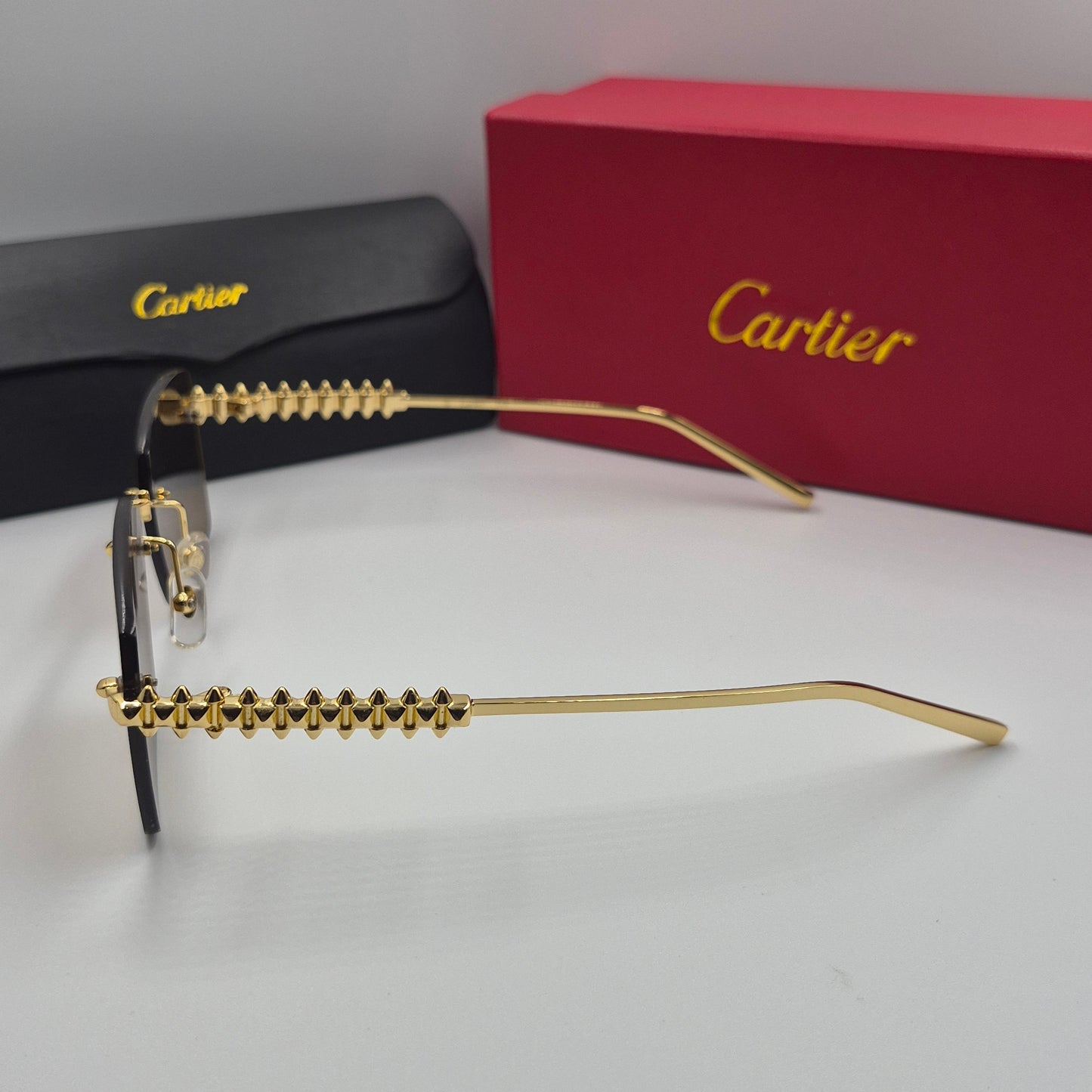 Solaires: CARTIER CLASH CT0545S doré marron