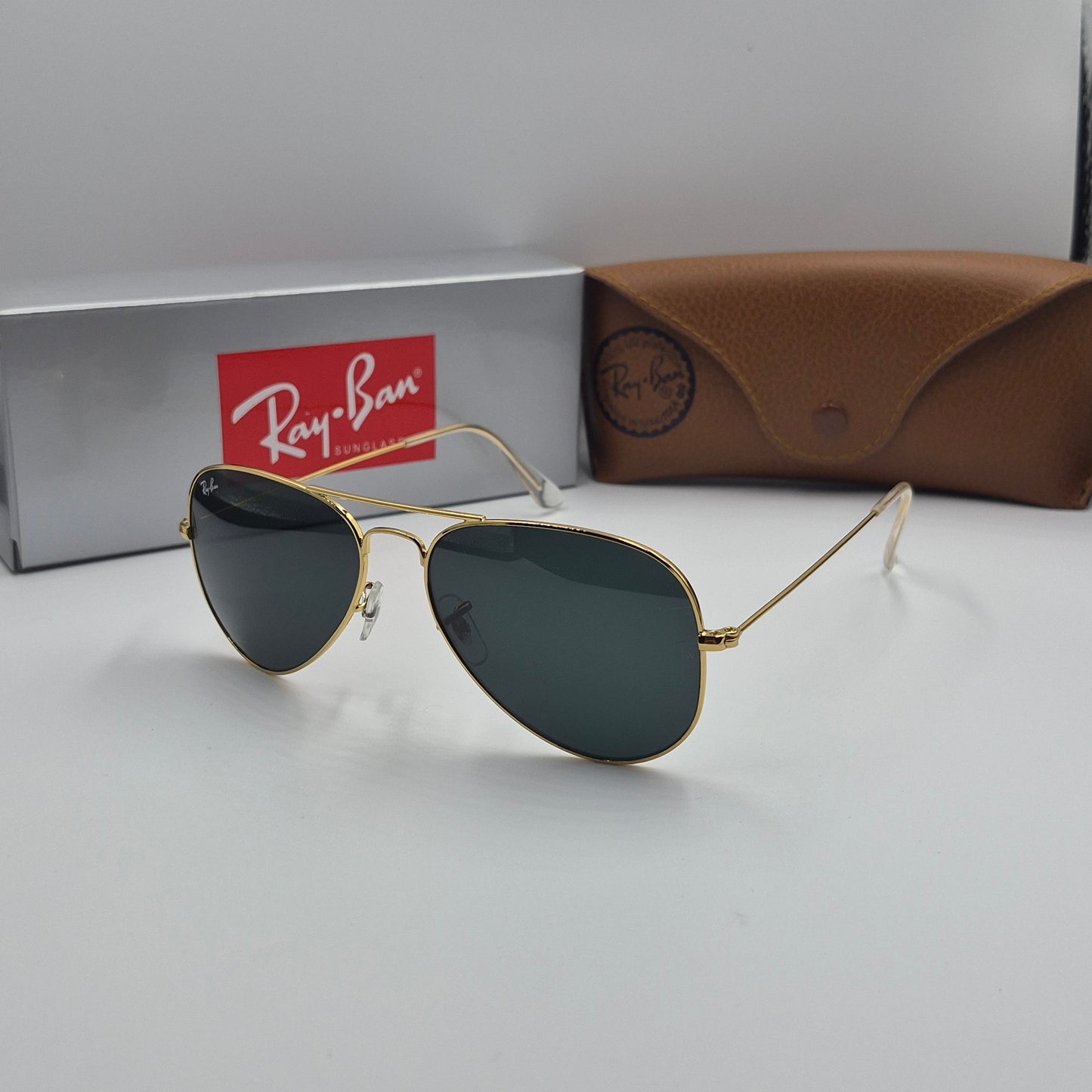 Solaires: AVIATOR CLASSIC RB-3025 doré noir