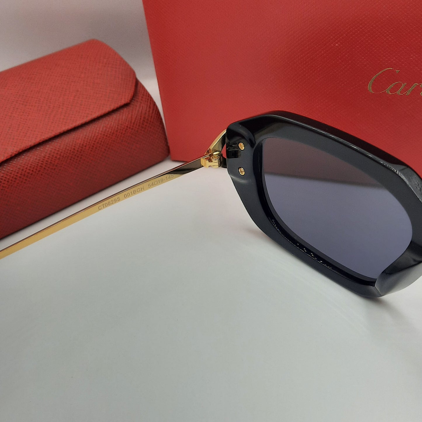 Solaires: CARTIER  CT0829S doré noir