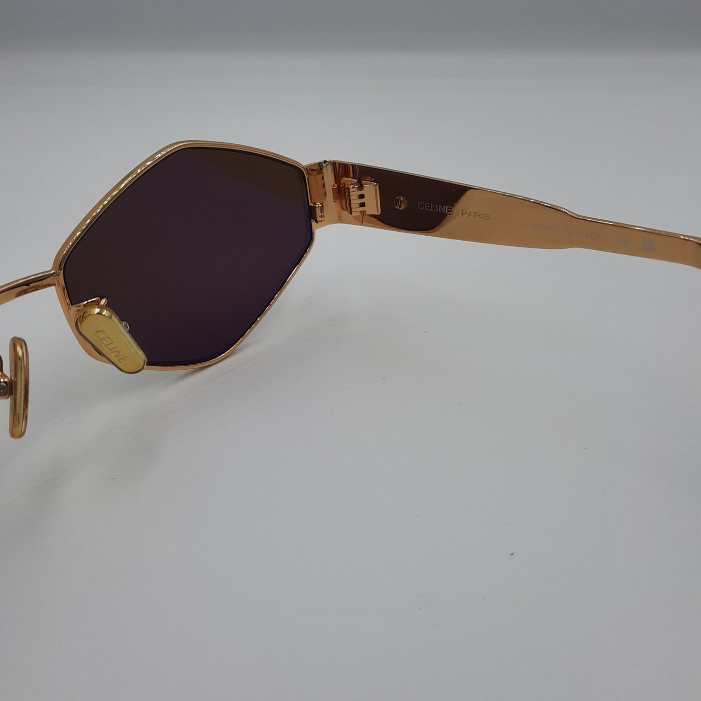 Solaires: CELINE Triomphe CL4S254 doré marron