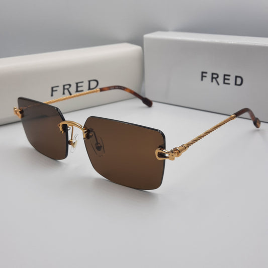 Solaires: FRED FG40023U doré marron
